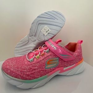 Girls Size 3 Pink Skechers Athletic Shoes